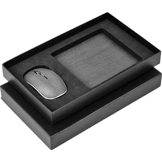 Oakridge Mouse & Mouse Pad Set Gift Box Open